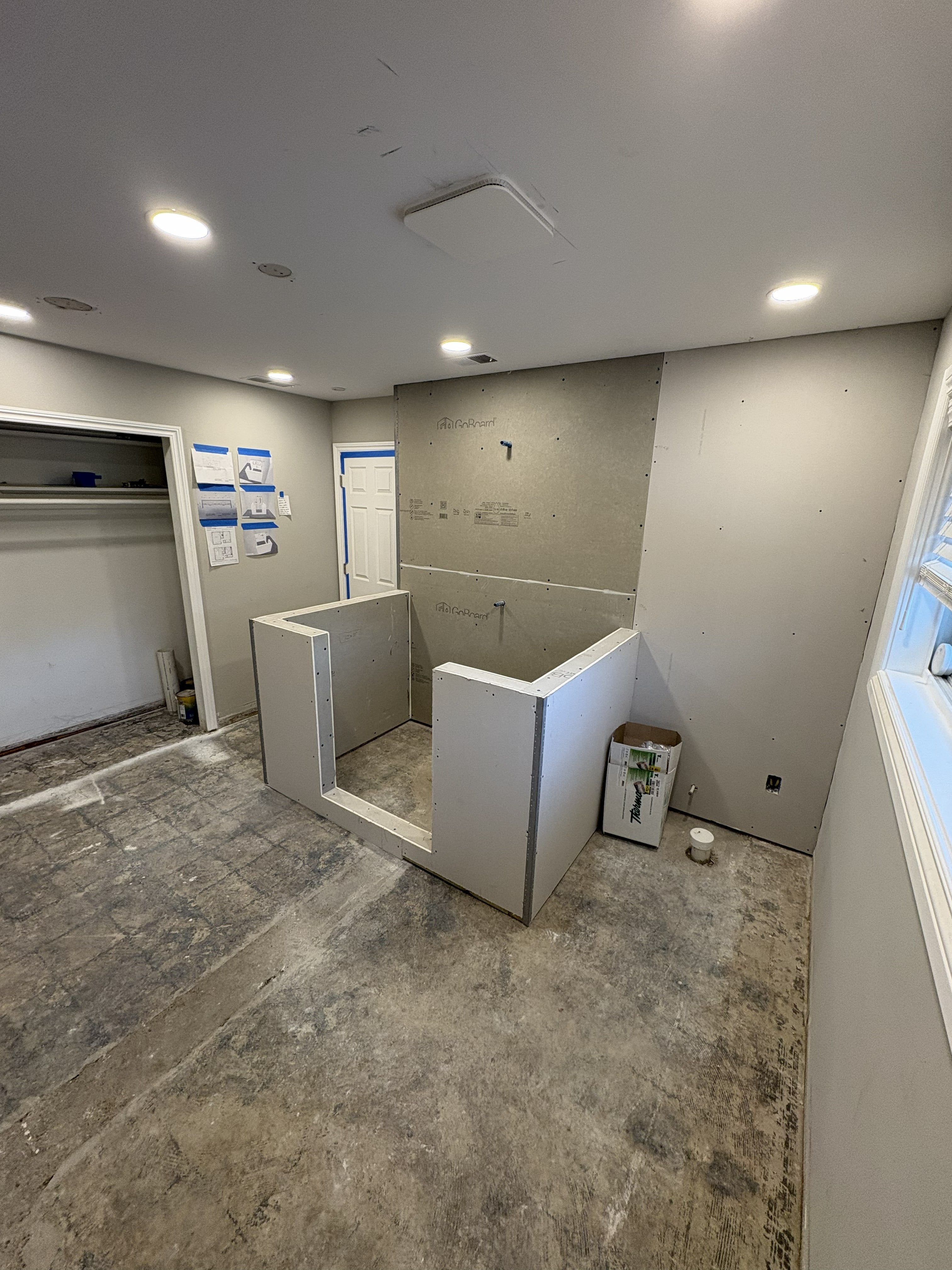 Primary Bathroom Renovation before: JD Contracting LLC, Southeast Michigan